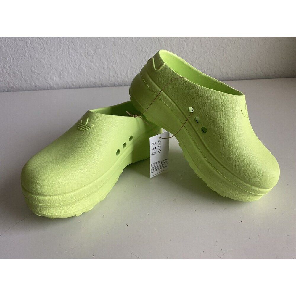 Adidas Adifom Stan Mule Casual Slip On Shoes Lucid Lemon Green IE7050 Women’s 7